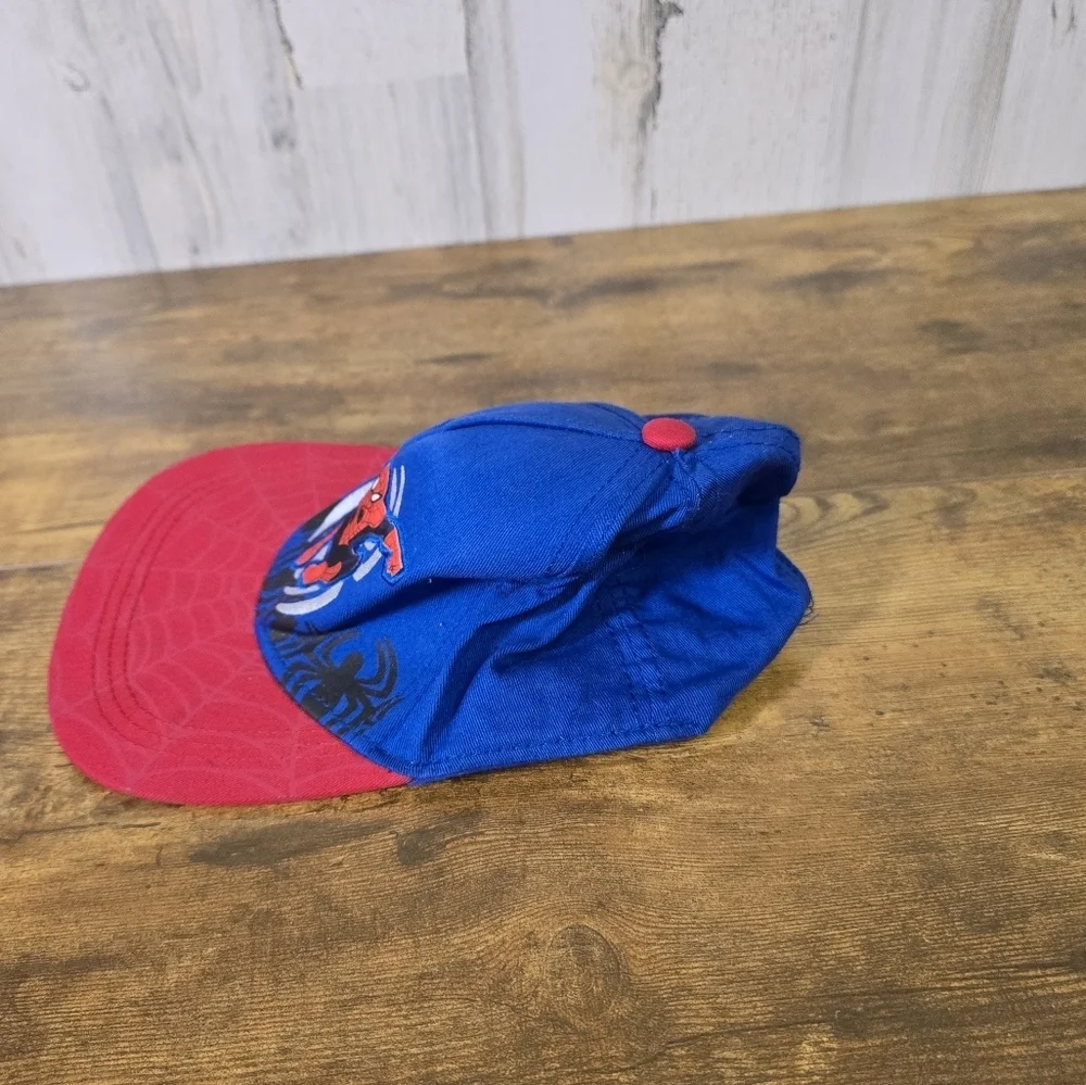 Marvel Spider-Man Blue and Red Cap kids size 8+ years